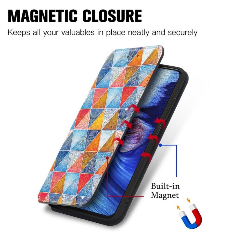 Housse Xiaomi Redmi Note 10 5G / Poco M3 Pro 5G Mandala Géométrique