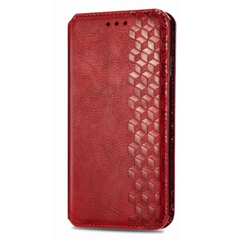 Xiaomi Redmi Note 10 5G / Poco M3 Pro - Housse Effet Cuir Design Géométrique