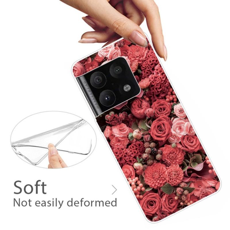 Coque OnePlus 10 Pro 5G Fleurs Roses