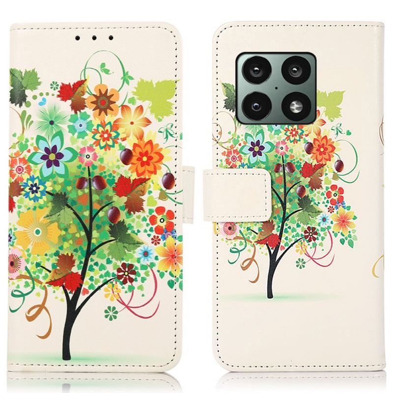 Housse OnePlus 10 Pro 5G Arbre Fleuri