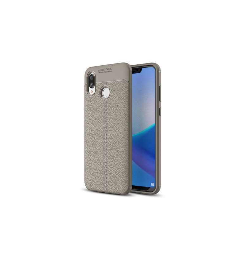 Honor Play - Coque gel finition simili cuir