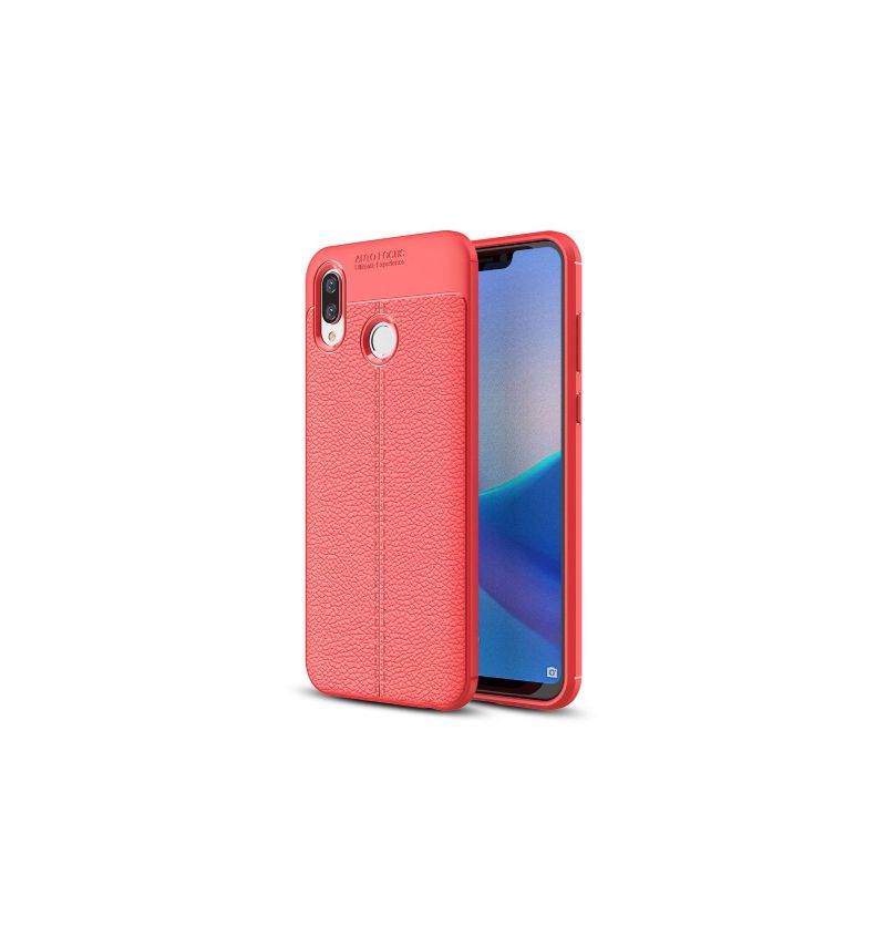 Honor Play - Coque gel finition simili cuir