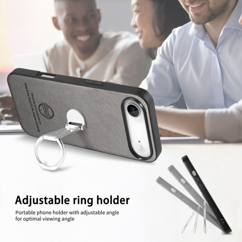 Coque pour iPhone Air avec support pliable et texture twill