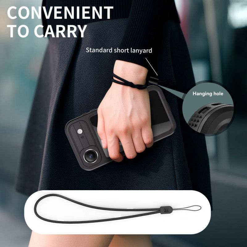 Coque iPhone Air Compatible MagSafe Étanche REDPEPPER