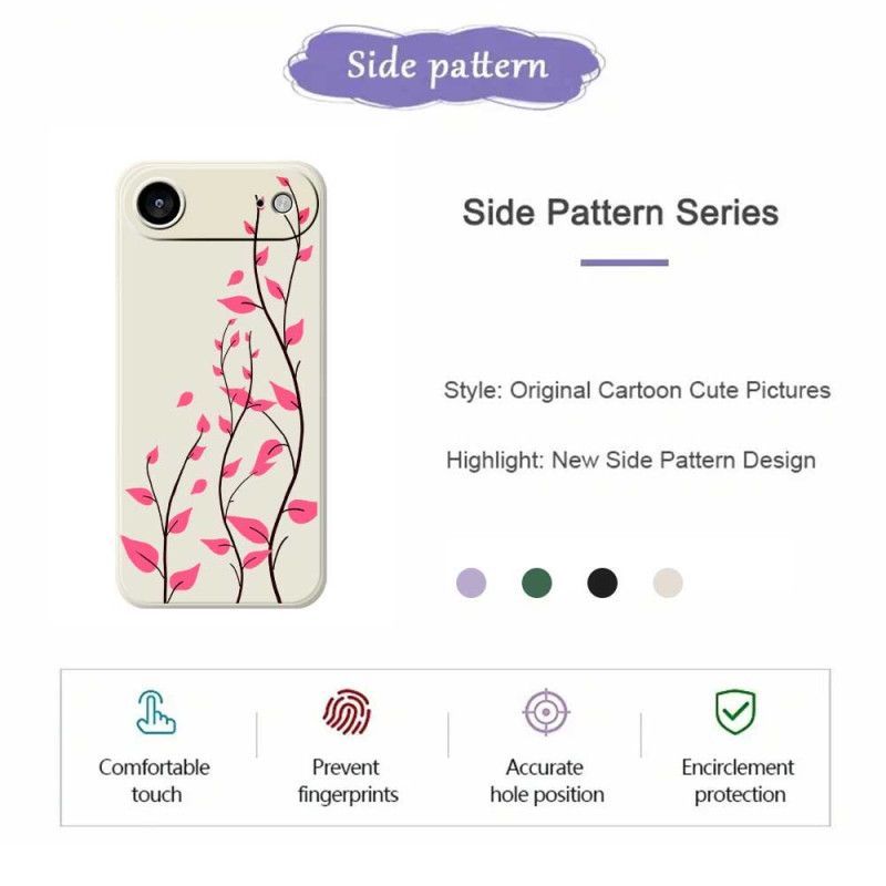 Coque iPhone Air Feuilles Colores