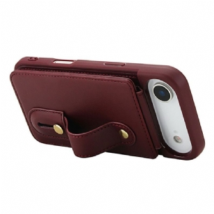 Coque iPhone Air Porte-Cartes et Bandoulière