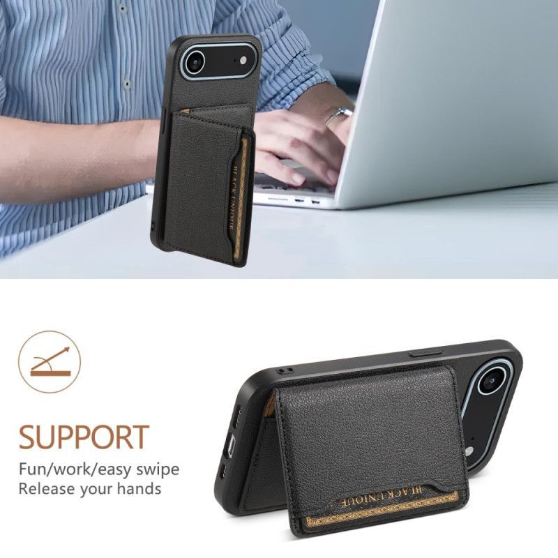 Coque iPhone Air Porte-Cartes et Support Premium