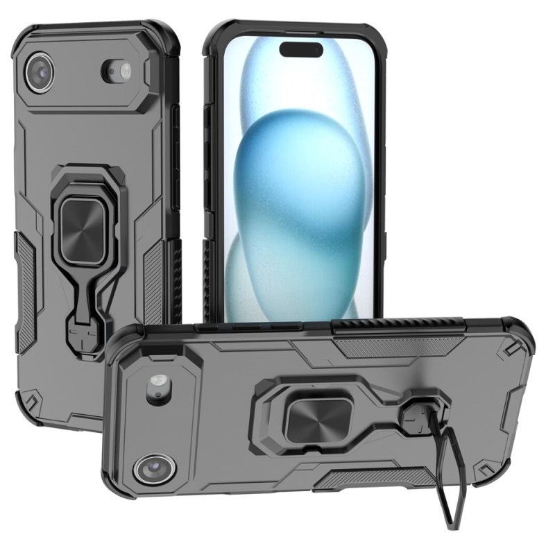 Coque iPhone Air Ring Résistante avec Support Rotatif