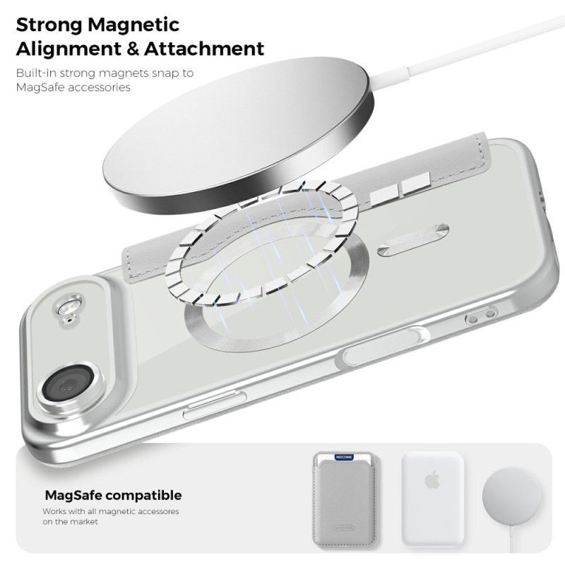Flip Cover iPhone Air Compatible MagSafe Matellasée