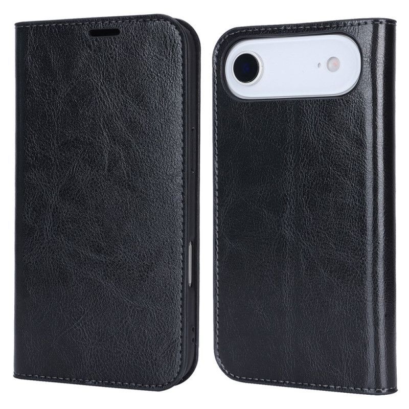 Flip Cover iPhone Air Cuir Véritable