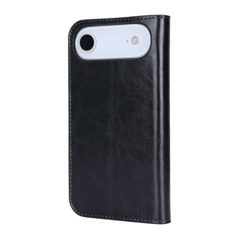 Flip Cover iPhone Air Cuir Véritable