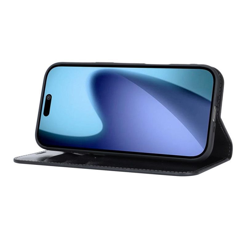 Flip Cover iPhone Air Cuir Véritable