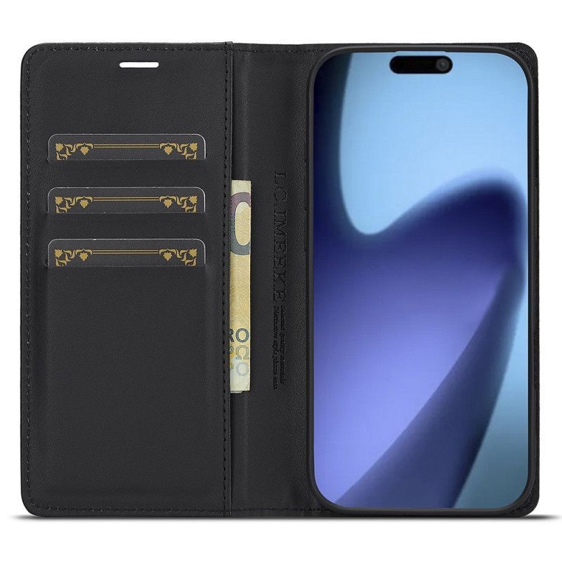 Flip Cover iPhone Air Fibre Carbone LC.IMEEKE