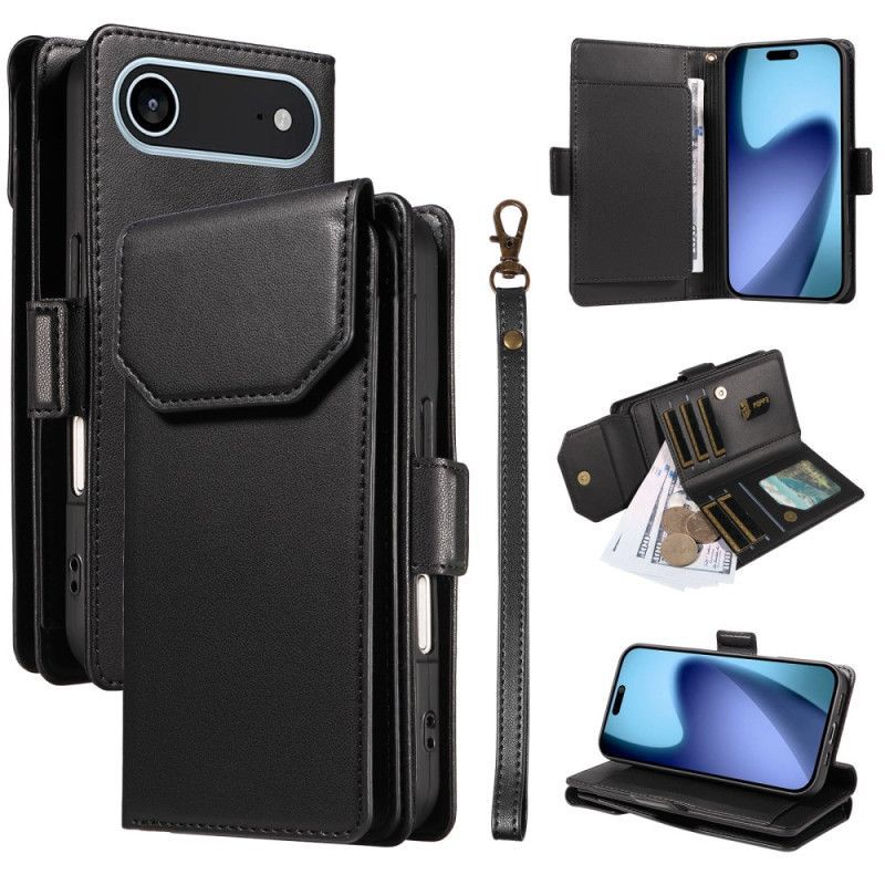 Housse iPhone Air avec Porte-Cartes et Dragonne