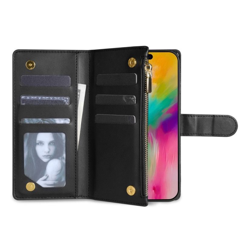 Housse iPhone Air Matelassée avec Lanière et Bandoulière