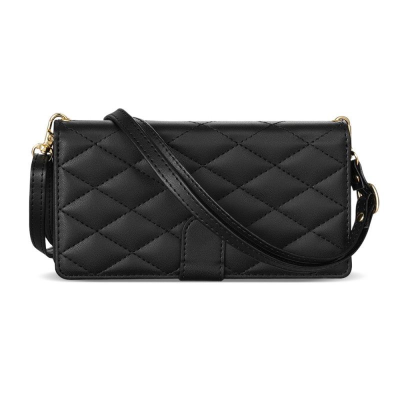 Housse iPhone Air Matelassée avec Lanière et Bandoulière