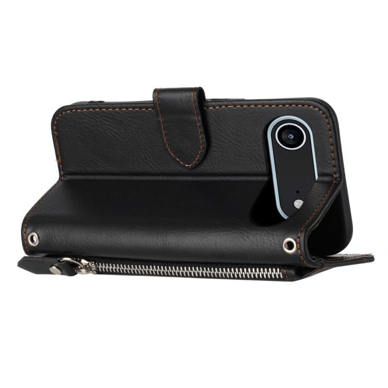 Housse iPhone Air Portefeuille Rétro