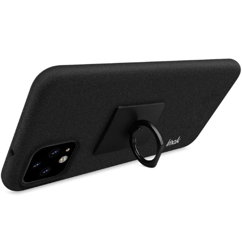 Google Pixel 4 XL - Coque avec support + verre trempé - Noire mate