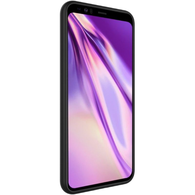 Google Pixel 4 XL - Coque avec support + verre trempé - Noire métal