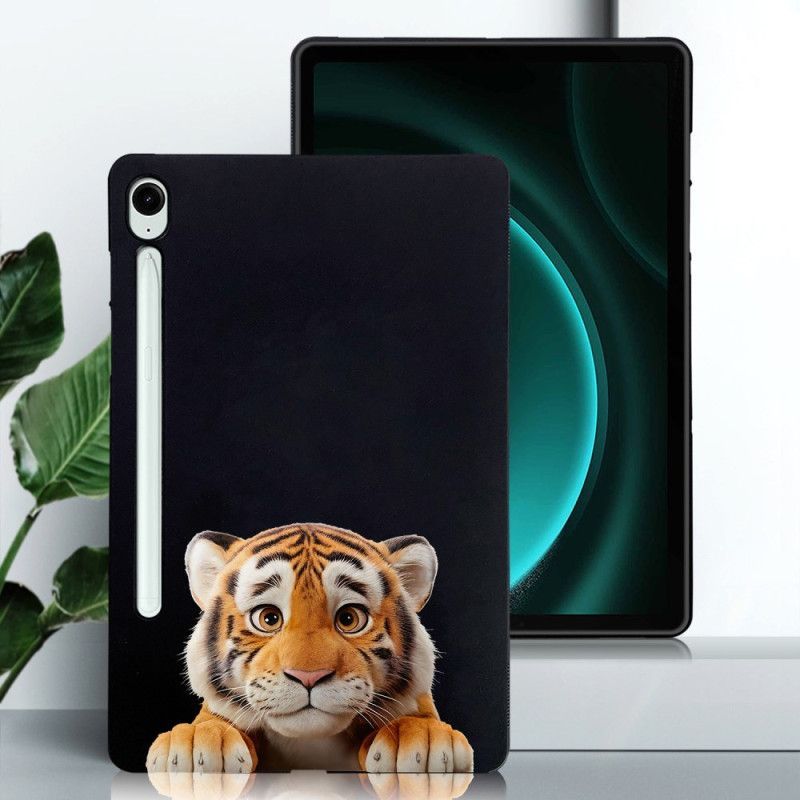 Coque Samsung Galaxy Tab S10 FE / S9 / S9 FE Petit Tigre