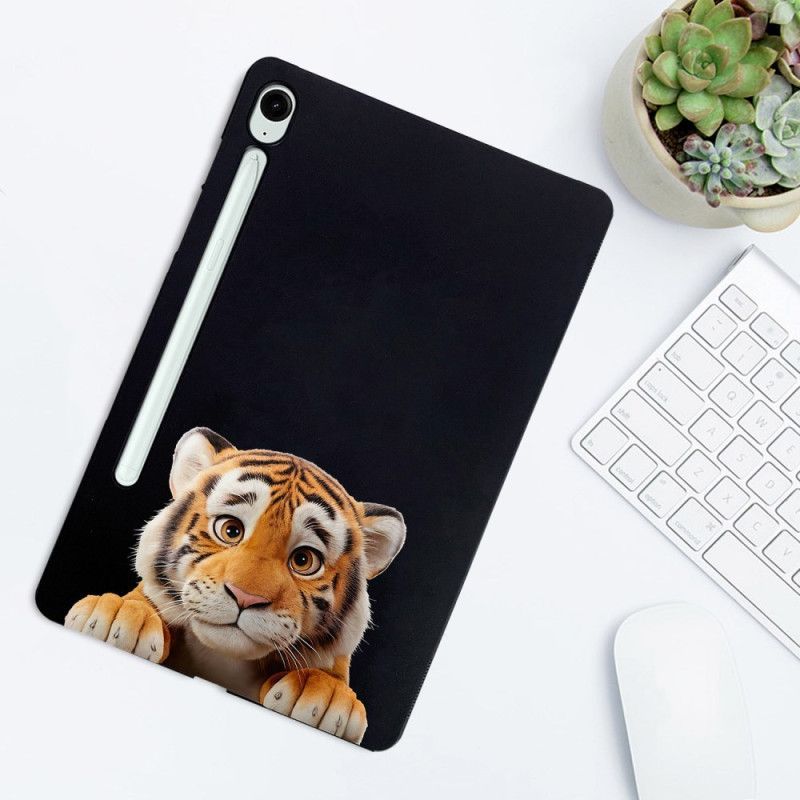Coque Samsung Galaxy Tab S10 FE / S9 / S9 FE Petit Tigre