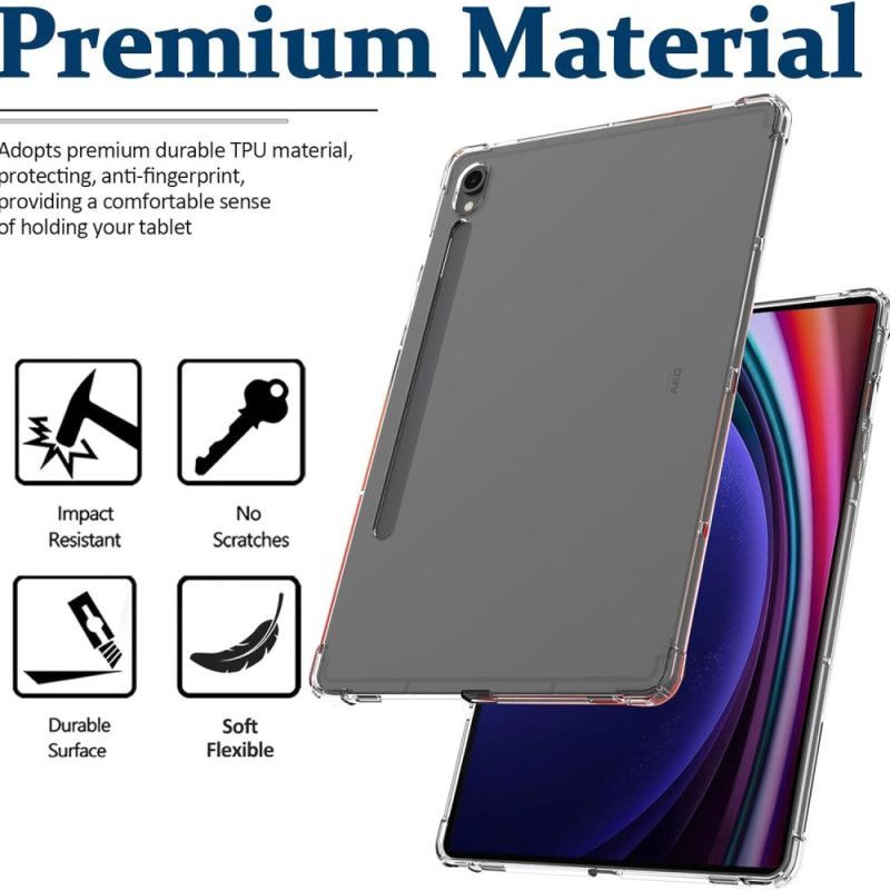 Coque Samsung Galaxy Tab S10 FE / S9 FE Transparente HD