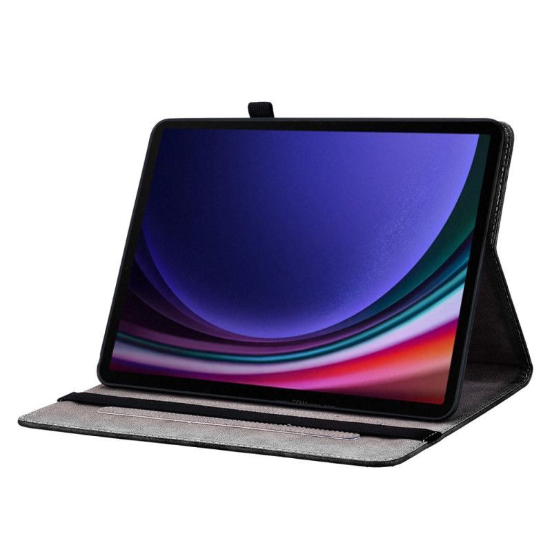 Étui Samsung Galaxy Tab S10 FE / S9 / S9 FE Motif Fleur de Jade