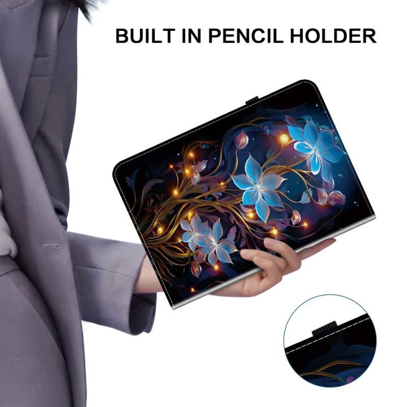 Étui Samsung Galaxy Tab S10 FE / S9 / S9 FE Motif Floral