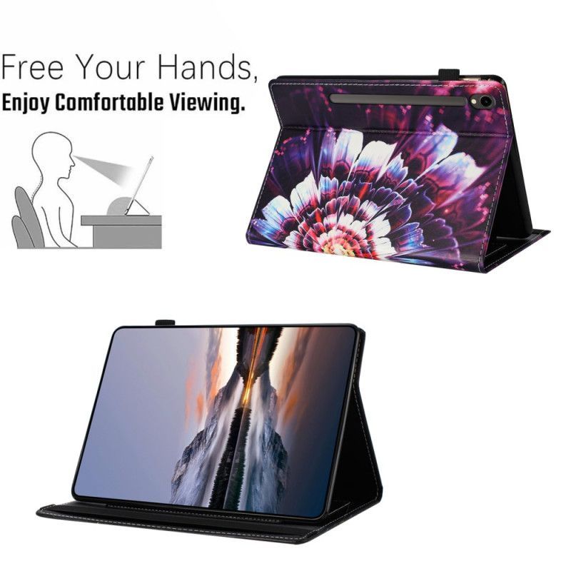 Étui Samsung Galaxy Tab S10 FE / S9 / S9 FE Motif Floral