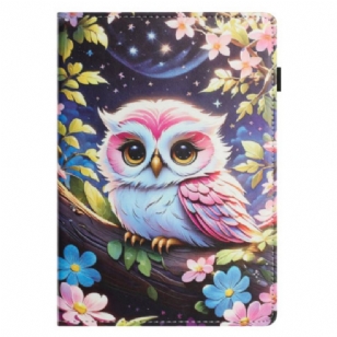 Étui Samsung Galaxy Tab S10 FE / S9 / S9 FE Motif Hibou