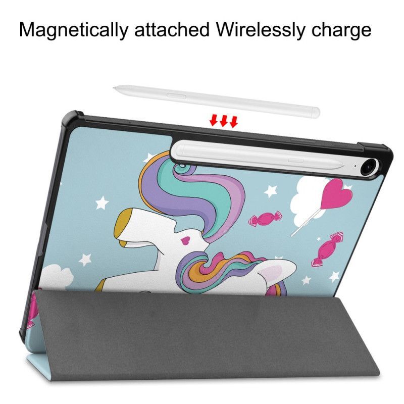 Smart Case Samsung Galaxy Tab S10 FE Licorne