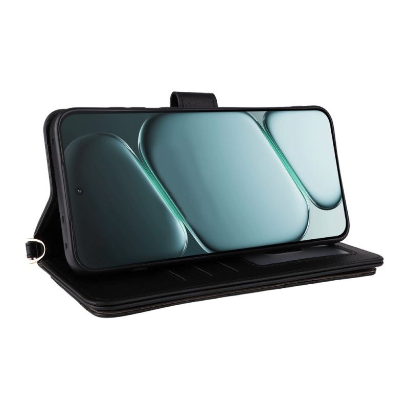 Housse OnePlus 15R 6 Porte-Cartes avec Sangles