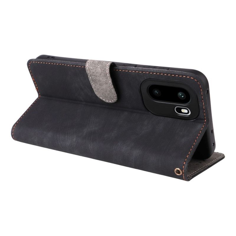 Housse OnePlus 15R Blocage RFID Effet Daim