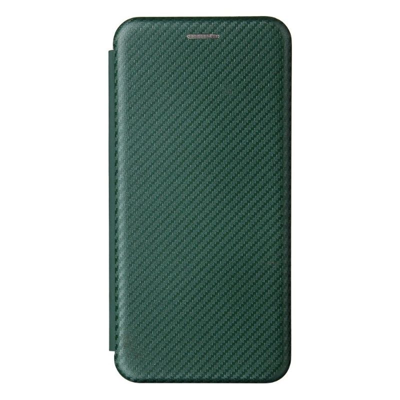 Housse OnePlus Nord 2 5G simili cuir style fibre de carbone