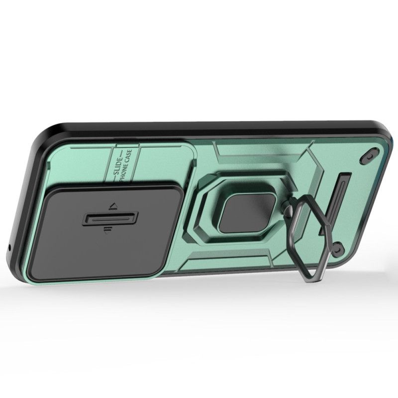 Coque Honor 200 Lite Ring Résistante Fenêtre Caméra Coulissante