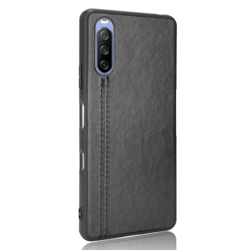Coque Sony Xperia 10 III Effet Cuir