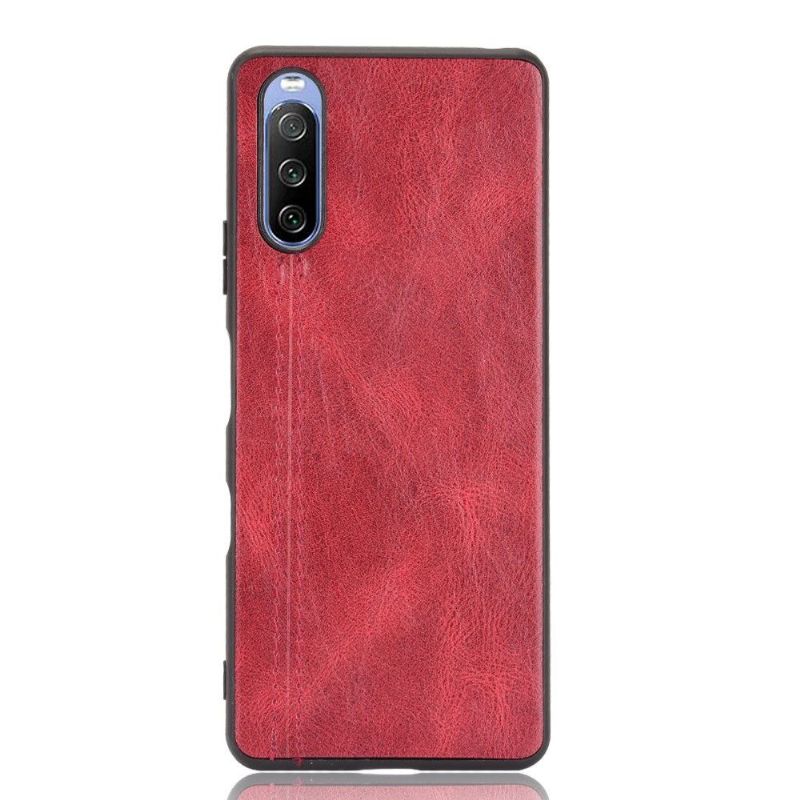Coque Sony Xperia 10 III Effet Cuir