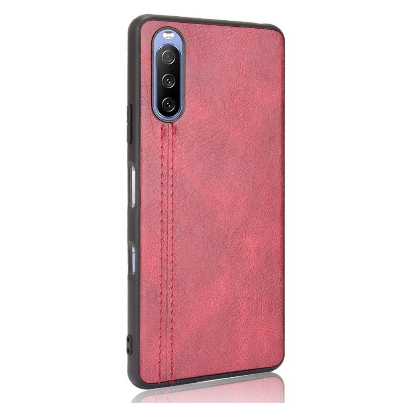 Coque Sony Xperia 10 III Effet Cuir