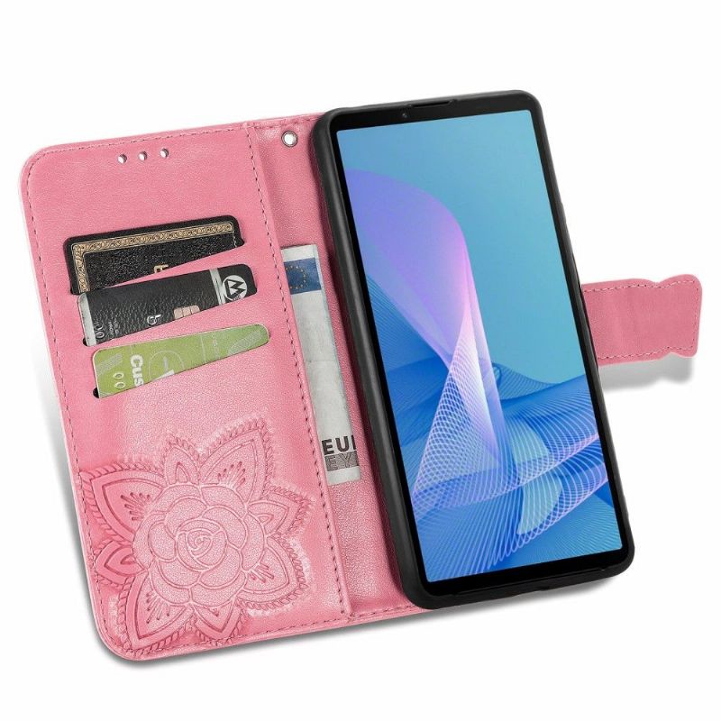 Housse Sony Xperia 10 III Papillon Relief