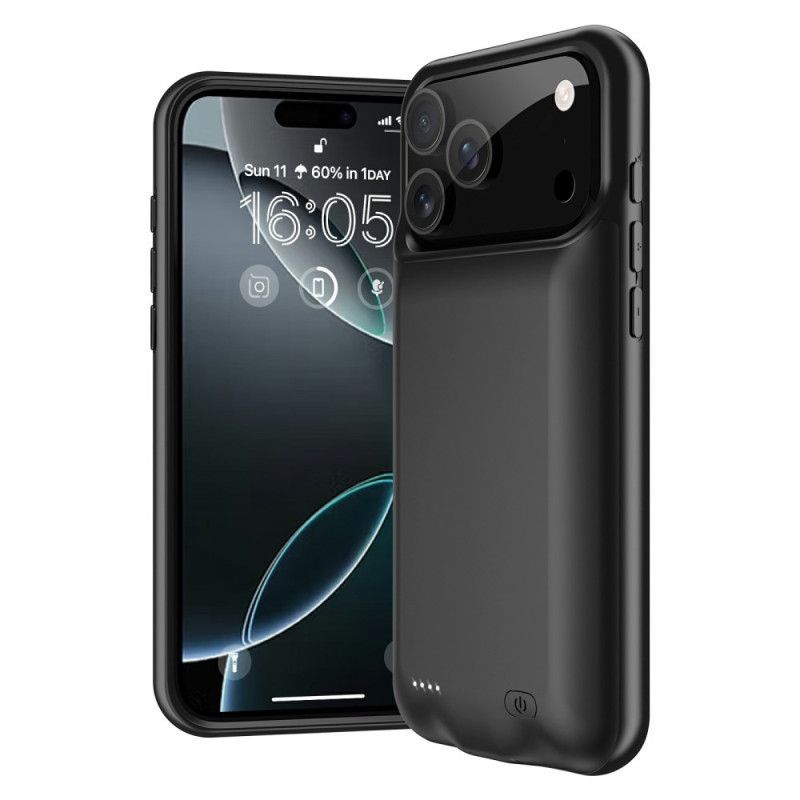 Coque Batterie 6000mAh pour iPhone 17 Pro Max Protection Renforcée