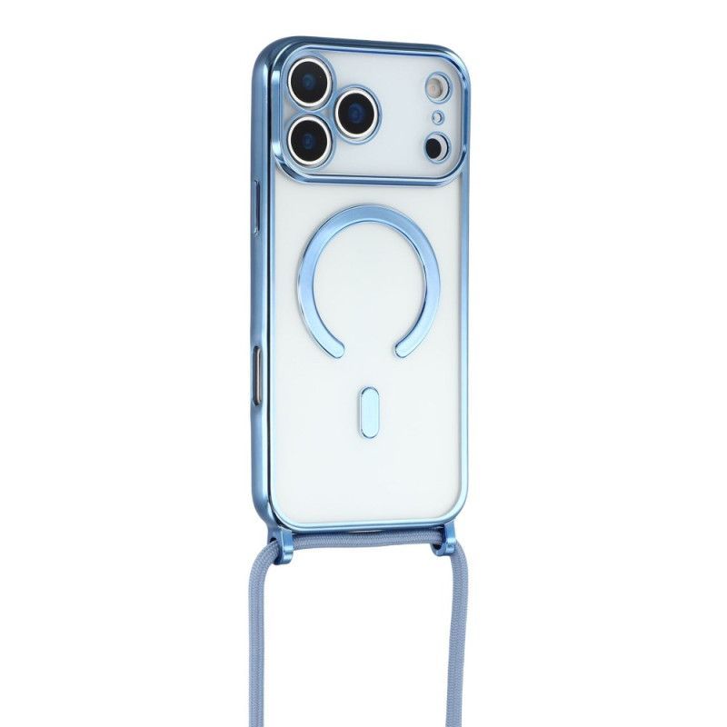 Coque à Cordon iPhone 17 Pro Max MagSafe Transparente