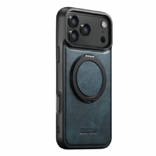 Coque iPhone 17 Pro Max Compatible MagSafe avec Support Rotatif SUTENI