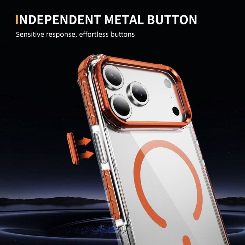 Coque iPhone 17 Pro Max Compatible MagSafe Colorée