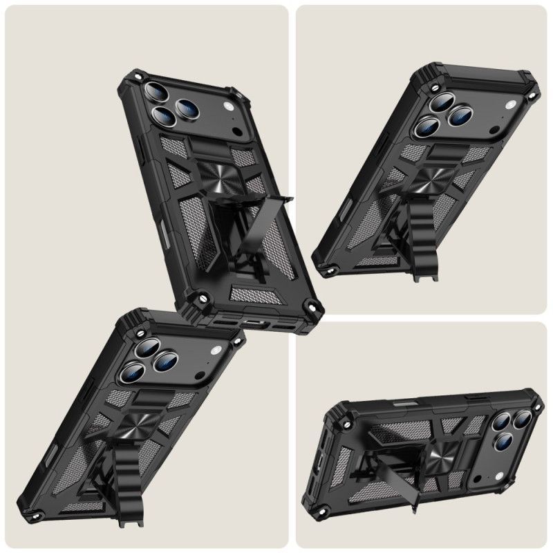 Coque iPhone 17 Pro Max Design Militaire