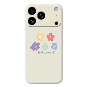Coque iPhone 17 Pro Max Fleurettes