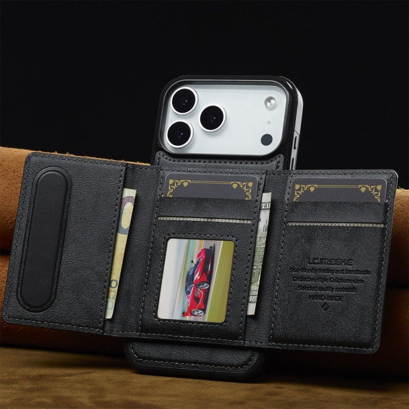Coque iPhone 17 Pro Max Magsafe Portefeuille LC.IMEEKE