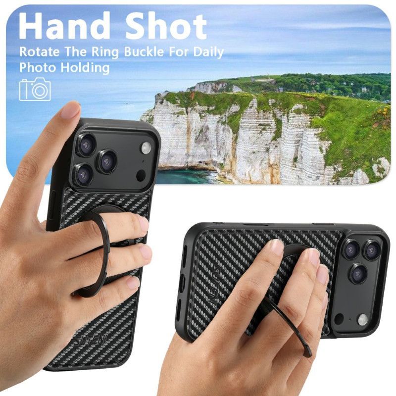 Coque iPhone 17 Pro Max Magsafe Support Rotatif SUTENI