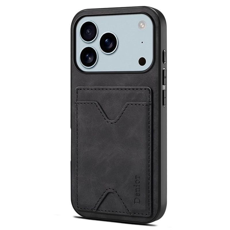 Coque iPhone 17 Pro Max Porte-Cartes et Support DENIOR