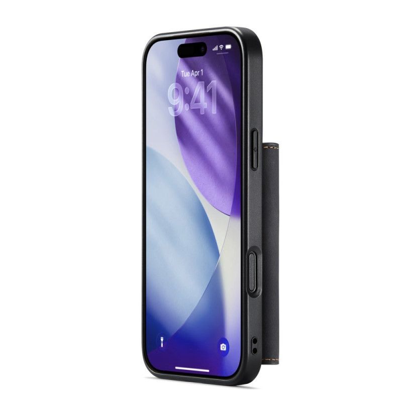 Coque iPhone 17 Pro Max Portefeuille Détachable DG.MING