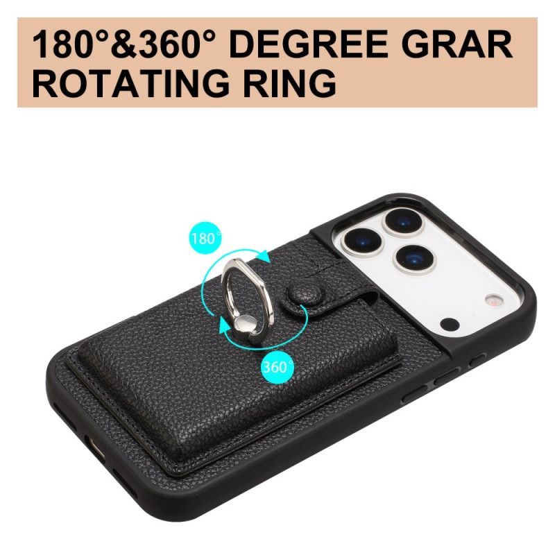 Coque iPhone 17 Pro Max Support et Porte-cartes